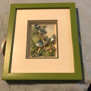 Wood fairy shadow box!
